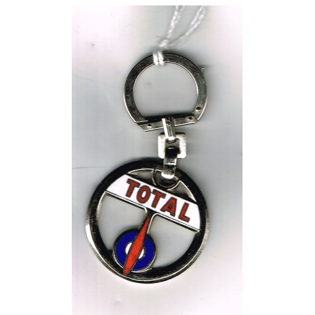PORTE CLEF AUGIS TOTAL METAL EMAILLE.j