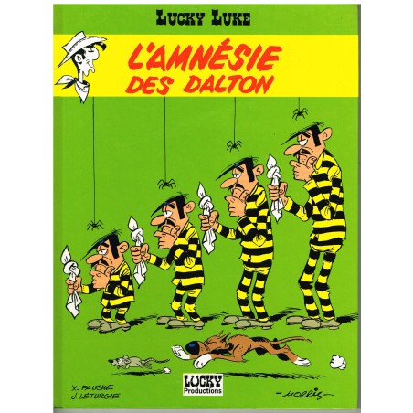 BD LUCKY LUKE L'AMNESIE DES DALTON - VERSION ORIGINALE