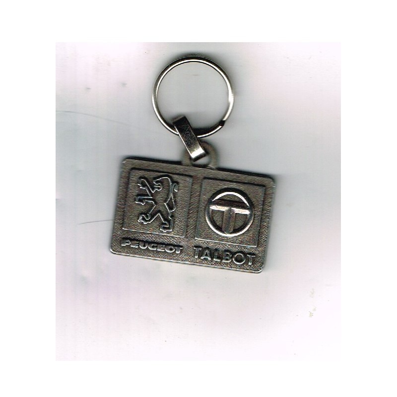 PORTE CLE  PEUGEOT - TALBOT METAL - RECTO
