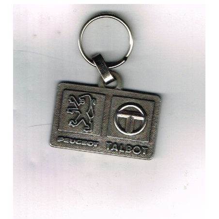 PORTE CLE  PEUGEOT - TALBOT METAL - RECTO