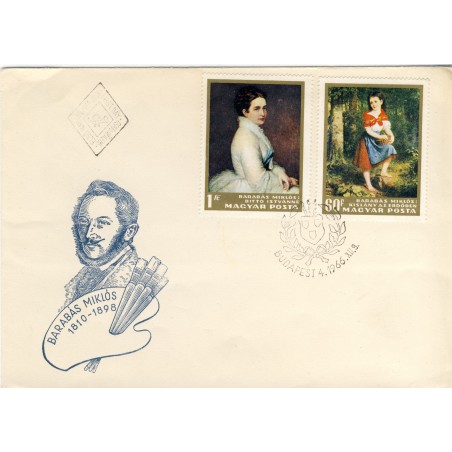 barabas-miklos-timbres-et-obliteration-1er-jour-de-hongrie