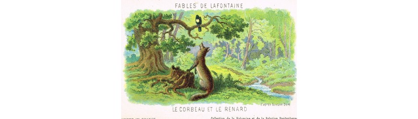 cartes postales fables