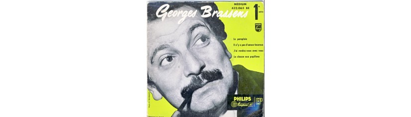 DISQUES 45 TOURS BRASSENS GEORGES